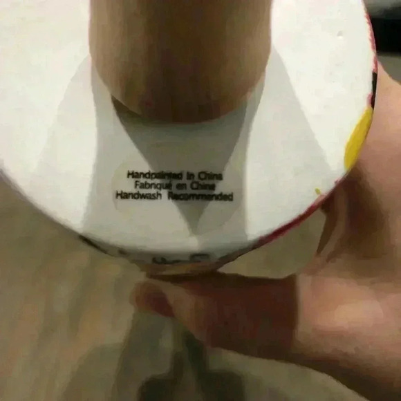 Beautiful Hand Painted Ceramic 9” Rolling Pin - Picture 5 of 5